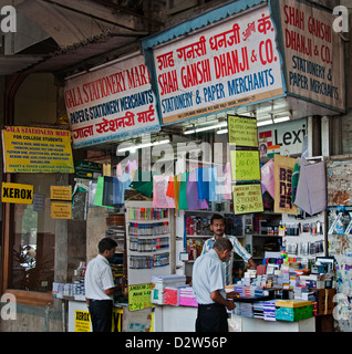 Mumbai Fort (Bombay) Indien Straßenmarkt Stockfoto