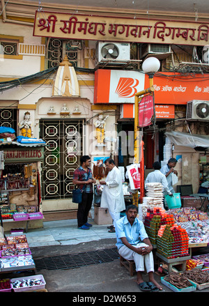 Mumbai (Bombay) Indien in der Nähe von Crawford Market Stockfoto