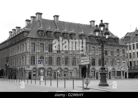 Vieille Bourse, Lille, Frankreich. Stockfoto