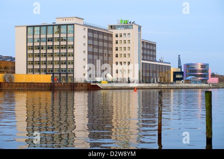 Berlin, Deutschland, Mensa und Verwaltung Gebäude an der HTW Berlin Stockfoto