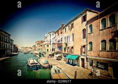 Cannaregio Canal, Venedig, Italien Stockfoto
