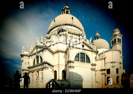La Salute Basilica, Venedig, Italien Stockfoto