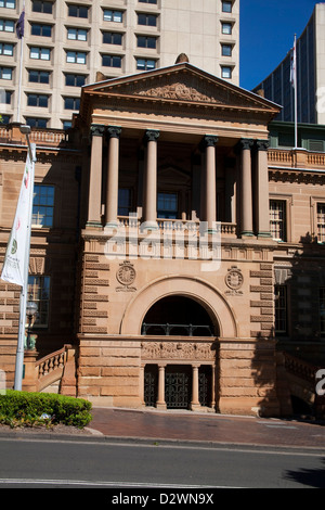 Hotel InterContinental Sydney ist rund um die alte Treasury Building, einer australischen Wahrzeichen stammt aus dem Jahre 1898 gebaut. Stockfoto