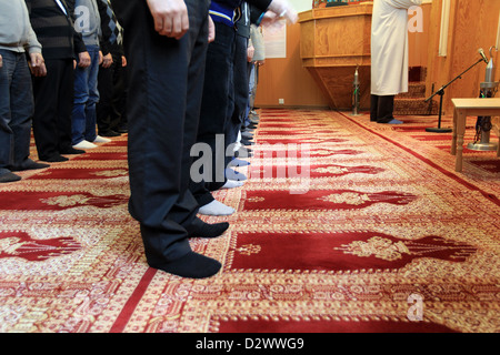 Flensburg, Deutschland, am Tag der offenen Tür in der Fatih-Moschee-Flensburg Stockfoto