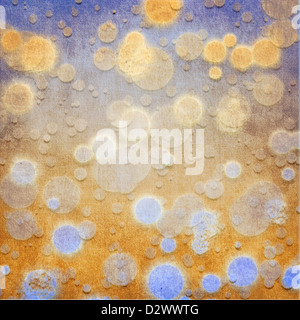 Abstrakt blau und orange Ton Hintergrund Stockfoto