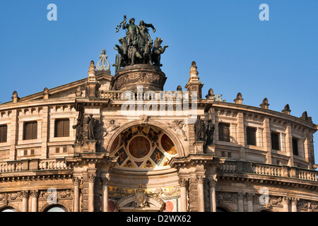 Semperoper in Dresden, Deutschland Stockfoto