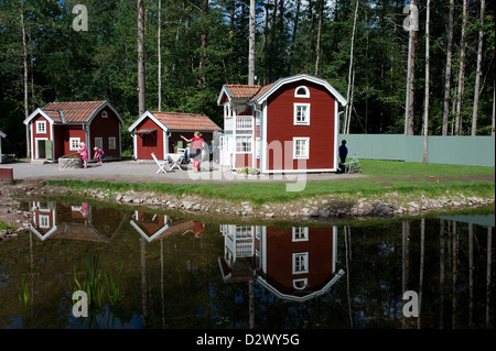 Vimmerby, Schweden, der kleinen, kleinen Stadt in Astrid Lindgrens Welt Stockfoto