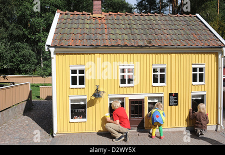 Vimmerby, Schweden, der kleinen, kleinen Stadt in Astrid Lindgrens Welt Stockfoto