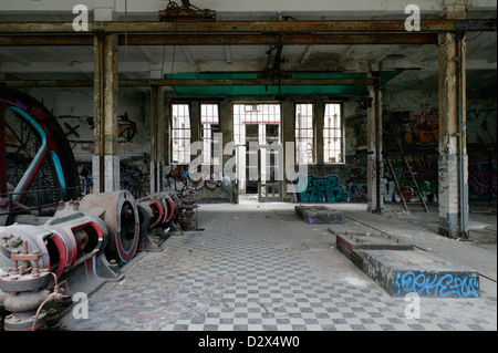 Berlin, Deutschland, freie, ehemalige Eisfabrik in der Köpenicker Straße Stockfoto