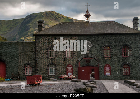 Schiefer Nationalmuseum Llanberis, Nord-wales Stockfoto