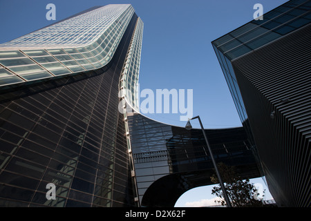 Wolkenkratzer, Gebäude, La Torre CMA CGM von Zaha Hadid, Marseille Stockfoto