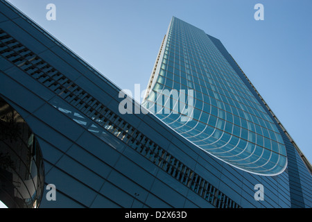 Wolkenkratzer, Gebäude, La Torre CMA CGM von Zaha Hadid, Marseille Stockfoto