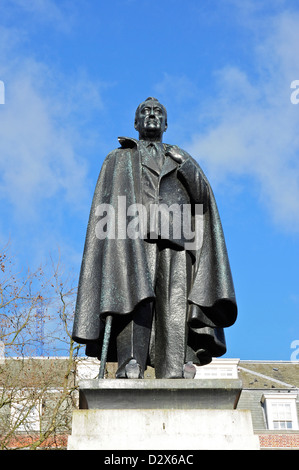 Statue von Franklin Delano Roosevelt 1882-1945, Grosvenor Square, London, England, Vereinigtes Königreich Stockfoto
