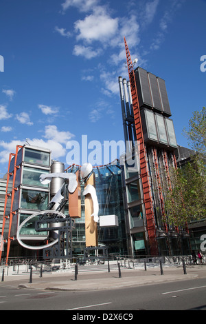 Kanal 4 Corporation Hauptsitz bei 124 Horseferry Road in Westminster, London, UK. Stockfoto