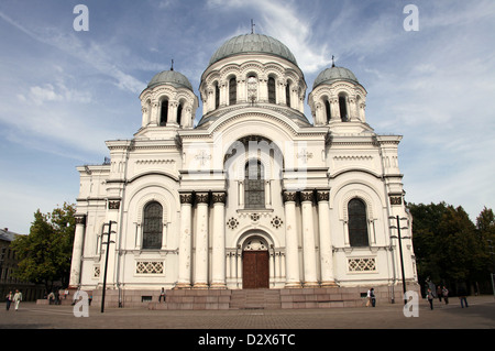 Kirche St. Michael der Erzengel in Kaunas Stockfoto