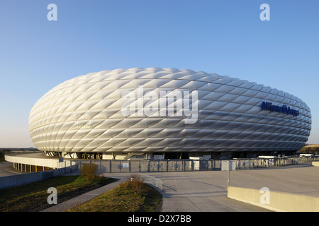 München, Deutschland, der Allianz Arena in München-Fröttmaning Stockfoto