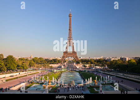 Eiffelturm Paris Stockfoto