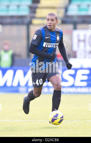 Juan Jesus (Inter), 3. Februar 2013 - Fußball / Fußball: italienische "Serie A" match zwischen Siena 3-1 Inter Mailand im Stadion Artemio Franchi in Siena, Italien. (Foto von Enrico Calderoni/AFLO SPORT) Stockfoto
