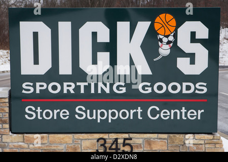 Der Hauptsitz von sporting waren Händler Dick Sporting Goods. Stockfoto