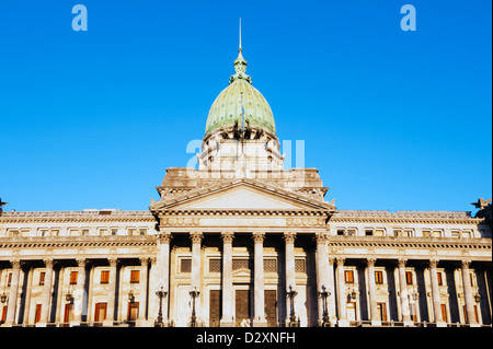 Palacio del Congreso, National Congress Building, Plaza del Congreso, Buenos Aires, Argentinien, Südamerika Stockfoto