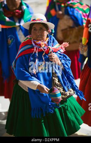 Anata Andina Harvest Festival, Karneval, Oruro, Bolivien, Südamerika Stockfoto