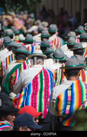 Anata Andina Harvest Festival, Karneval, Oruro, Bolivien, Südamerika Stockfoto