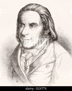 Johann Heinrich Pestalozzi, 1746-1827. Schweizer Pädagoge und Bildungsreformer. Stockfoto