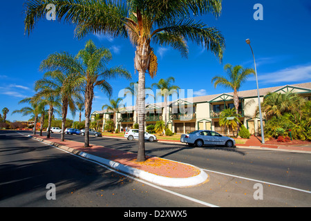 Hauptstraße von Renmark South Australia Stockfoto