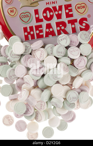 Mini Love Hearts Stockfoto