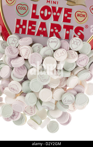 Mini Love Hearts Stockfoto