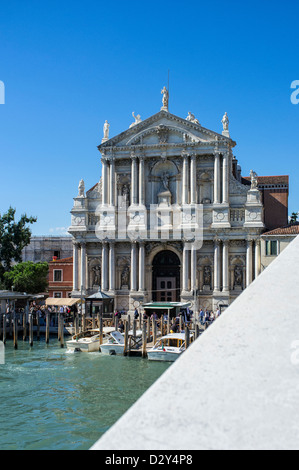 Kirche der Scalzi in Venedig Italien Stockfoto