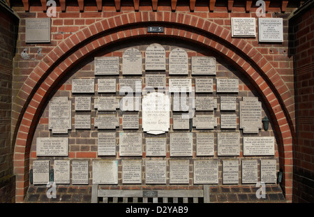 London, Vereinigtes Königreich, auf dem Golders Green Krematorium Stockfoto