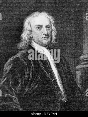 Sir Isaac Newton Stockfoto