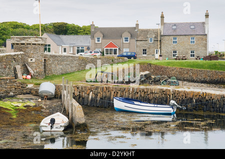 Balfour Village auf der Insel Shapinsay, Orkney Inseln, Schottland. Stockfoto