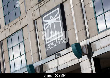 Das Hauptquartier der Medien-Unternehmen, das E. W. Scripps Company. Stockfoto