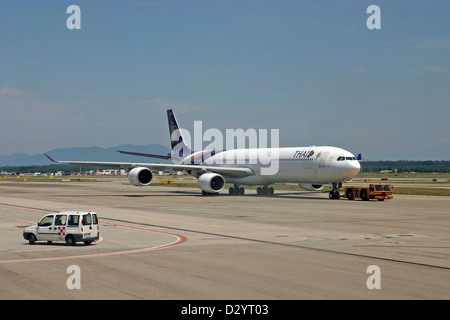 Thai Airways Airbus A340-600 Stockfoto