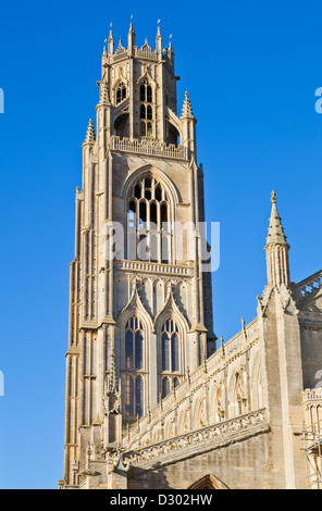 Die Boston Stump oder St Botolph Kirche Boston Lincolnshire England GB UK EU Europa Stockfoto