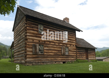 Zebulon Baird Vance Geburtsort, als State historic Site in Weaverville, North Carolina, USA Stockfoto