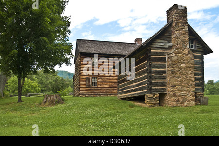 Zebulon Baird Vance Geburtsort, als State historic Site in Weaverville, North Carolina, USA Stockfoto