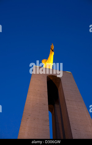 Rückansicht des Statue Cristo Rei (Christus König), Lissabon, Portugal Stockfoto
