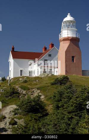 Lange Point Lighthouse, Twillingate, Neufundland Stockfoto