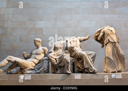Die Elgin Marbles im British Museum, London