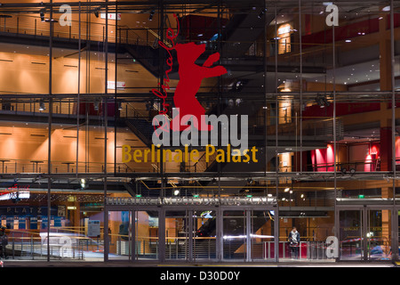 Berlinale-Palast, die Hauptspielstätte der Berlinale International Film Festival, Stockfoto