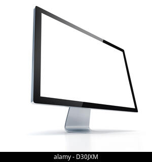 3D Monitor-Anzeige Stockfoto