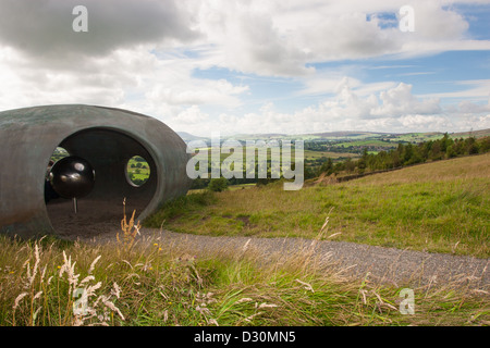 Das Atom-Panoptikum in Wycollar Country Park, Pendle, Lancashire. Stockfoto