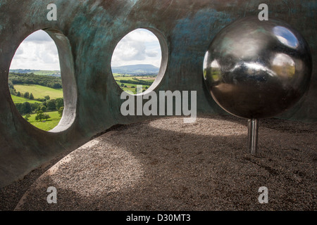 Das Atom-Panoptikum in Wycollar Country Park, Pendle, Lancashire. Stockfoto