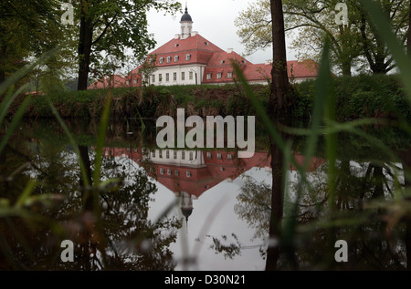 Neustadt / Dosse, Deutschland, der Heimat der Brandenburger Landgestüt Prinzipal und Landgestuets Stockfoto