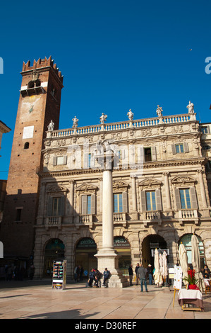 Palazzo Maffei am Piazza Delle Erbe quadratischen zentralen Verona Stadt Veneto Region Nord Italien Europa Stockfoto