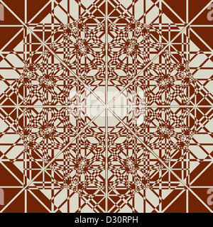 Abstrakten Hintergrund Illustration, Op-Art-design Stockfoto
