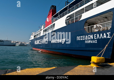 Hafen von Piräus - Athen-Griechenland Stockfoto